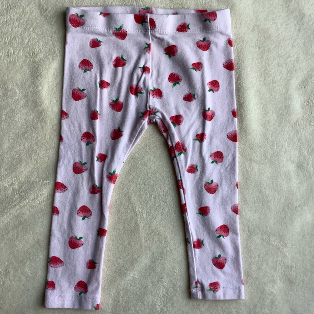 George Strawberry Pattern Pants 2T